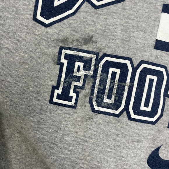 Vintage Nike Dallas Cowboys sweatshirt mens XL gray 1990s NFL swoosh - Picture 3 of 12
